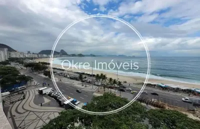 Apartamento com 3 quartos à venda na avenida atlântica, copacabana, rio de janeiro, 145 m2 por r$ 3.700.000