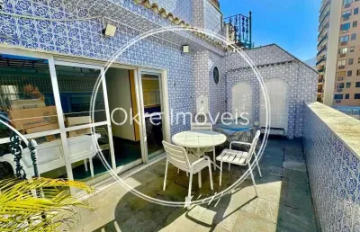 Cobertura com 3 quartos à venda na avenida visconde de albuquerque, leblon, rio de janeiro, 242 m2 por r$ 3.480.000