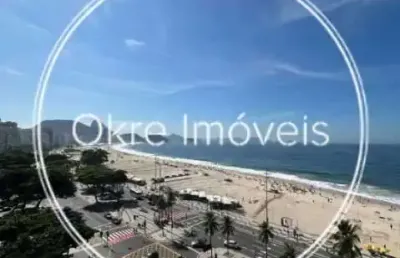 Apartamento com 3 quartos à venda na avenida atlântica, copacabana, rio de janeiro, 264 m2 por r$ 4.000.000