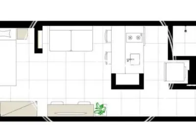 Loft com 1 quarto à venda na rua senador dantas, centro, rio de janeiro, 30 m2 por r$ 345.000