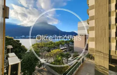 Apartamento com 3 quartos à venda na avenida epitácio pessoa, lagoa, rio de janeiro, 100 m2 por r$ 1.550.000
