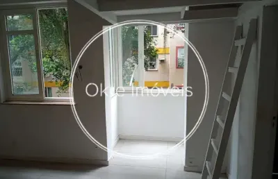 Loft com 1 quarto à venda na rua senador correia, laranjeiras, rio de janeiro, 27 m2 por r$ 369.000