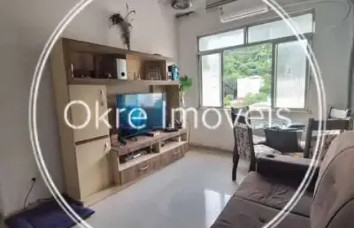 Apartamento com 1 quarto à venda na rua joão afonso, humaitá, rio de janeiro, 46 m2 por r$ 750.000