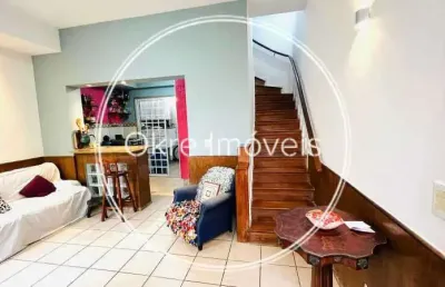 Casa com 4 quartos à venda na rua joão afonso, humaitá, rio de janeiro, 89 m2 por r$ 1.150.000