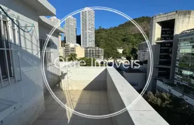 Cobertura com 2 quartos à venda na rua da passagem, botafogo, rio de janeiro, 63 m2 por r$ 590.000