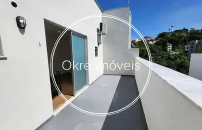 Cobertura com 2 quartos à venda na rua conde lages, centro, rio de janeiro, 80 m2 por r$ 685.000