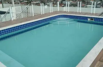 Apartamento para venda em praia grande, tupi, 2 dormitórios, 1 banheiro, 1 vaga