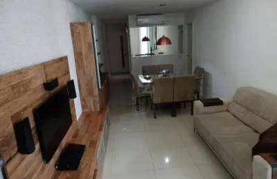 Apartamento de 3 quartos, 1 suíte, varanda gourmet, montado, lazer completo, 2 vagas.