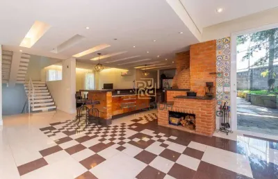 Casa com 4 dormitórios à venda, 605 m² por r$ 4.600.000,00 - campo comprido - curitiba/pr