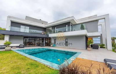 Casa com 3 dormitórios à venda, 467 m² por r$ 3.500.000,00 - santa felicidade - curitiba/pr