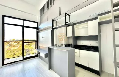 Loft à venda, 27 m² por r$ 415.000,00 - mossunguê - curitiba/pr