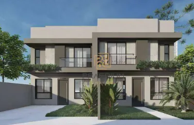 Sobrado com 3 dormitórios à venda, 100 m² por r$ 599.000,00 - lindóia - curitiba/pr