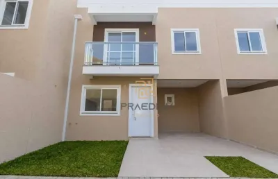 Sobrado com 3 dormitórios à venda, 87 m² por r$ 530.000,00 - santa felicidade - curitiba/pr