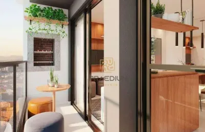 Apartamento à venda, 46 m² por r$ 442.500,00 - capão raso - curitiba/pr