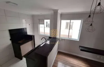 Apartamento com 2 dormitórios à venda, 40 m² por r$ 185.000,00 - jardim itaqui - campo largo/pr