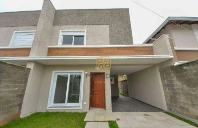 Sobrado com 3 dormitórios à venda, 121 m² por r$ 955.000,00 - xaxim - curitiba/pr