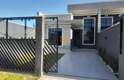Casa com 3 dormitórios à venda, 90 m² por r$ 570.000 - eucaliptos - fazenda rio grande/pr