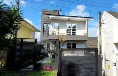 Sobrado com 3 dormitórios à venda, 141 m² por r$ 698.500,00 - santa cândida - curitiba/pr