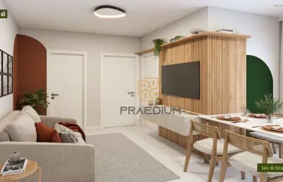 Apartamento com 2 dormitórios à venda, 41 m² por r$ 275.000,00 - vargem grande - pinhais/pr