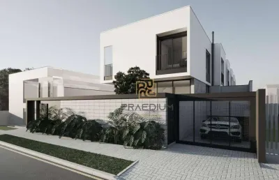 Sobrado com 3 dormitórios à venda, 152 m² por r$ 999.000,00 - são braz - curitiba/pr