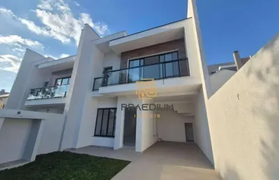 Sobrado com 3 dormitórios à venda, 183 m² por r$ 998.000,00 - boa vista - curitiba/pr