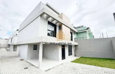 Sobrado com 3 dormitórios à venda, 154 m² por r$ 960.000 - santa felicidade - curitiba/pr