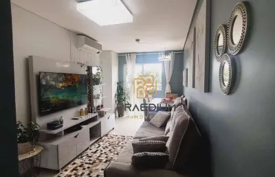 Apartamento com 2 dormitórios à venda, 57 m² por r$ 425.000 - carioca - são josé dos pinhais/pr