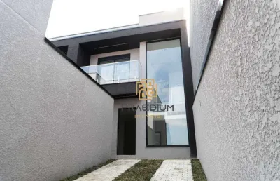 Sobrado com 3 dormitórios à venda, 110 m² por r$ 638.999,00 - xaxim - curitiba/pr