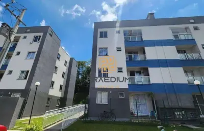 Apartamento garden com 2 dormitórios à venda, 47 m² por r$ 243.000 - loteamento itaboa - campo largo/pr