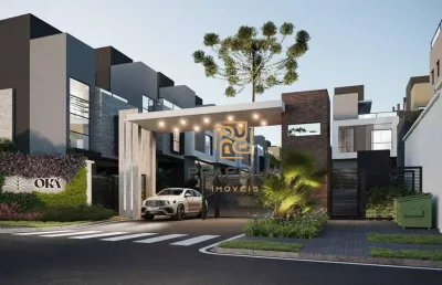 Sobrado com 3 dormitórios à venda, 211 m² por r$ 1.697.587,55 - bacacheri - curitiba/pr