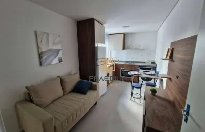 Apartamento com 1 dormitório à venda, 25 m² por r$ 219.000,00 - cajuru - curitiba/pr