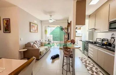 Apto completo andar alto 2 dorm com suíte mobiliado martim de sá
