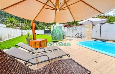 Casa em condomínio fechado com 2 quartos à venda no Mar Verde, Caraguatatuba 