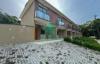Sobrado novo no jardim imperial – 2 suítes em condomínio charmoso | caraguatatuba-sp