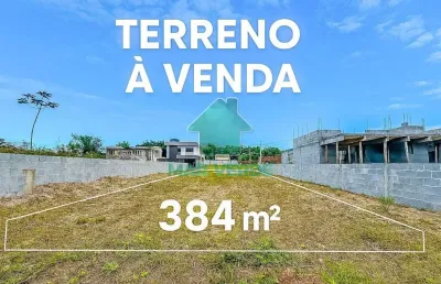 Lote murado e aterrado com 384m² à venda no condomínio mar verde – caraguatatuba/sp