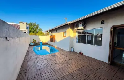 Casa com 2 dormitórios à venda, 94 m² por r$ 530.000,00 - encosta do sol - estância velha/rs