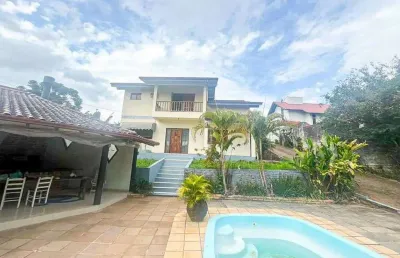 Casa com 4 dormitórios, 466 m² - venda por r$ 2.650.000,00 ou aluguel por r$ 4.867,00/mês - rondônia - novo hamburgo/rs