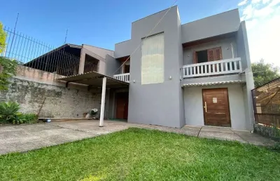 Casa com 3 dormitórios para alugar, 140 m² por r$ 2.690,00/mês - petrópolis - novo hamburgo/rs