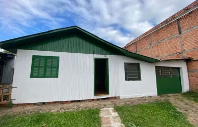 Casa com 2 dormitórios para alugar, 80 m² por r$ 2.002,00/mês - industrial - novo hamburgo/rs