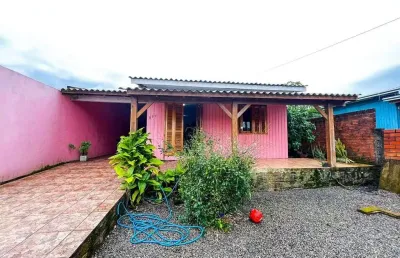 Casa com 3 dormitórios à venda, 108 m² por r$ 180.000,00 - lago azul - estância velha/rs