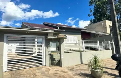 Casa com 2 dormitórios à venda, 89 m² por r$ 450.000 - lago azul - estância velha/rs