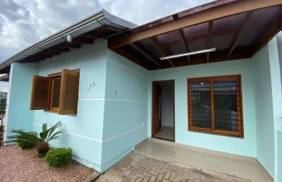Casa com 2 dormitórios à venda, 55 m² por r$ 224.000,00 - lago azul - estância velha/rs