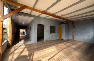 Casa com 2 dormitórios para alugar, 90 m² por r$ 1.575,00/mês - rincão - novo hamburgo/rs