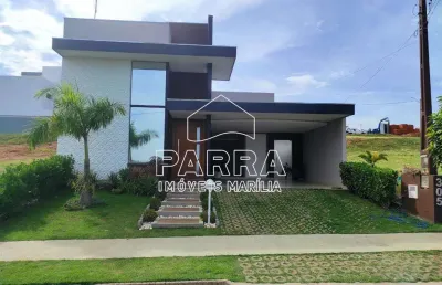 Vende-se residência no cond. verana parque alvorada - marilia/sp