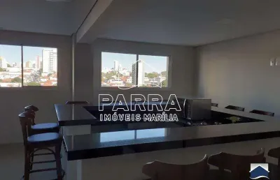 Vende-se apartamento no edificio villa funchal - marilia/sp