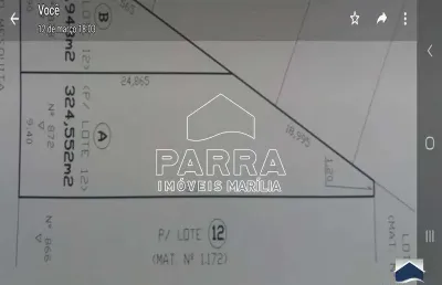 Vende-se terreno no jardim maria izabel - marilia/sp