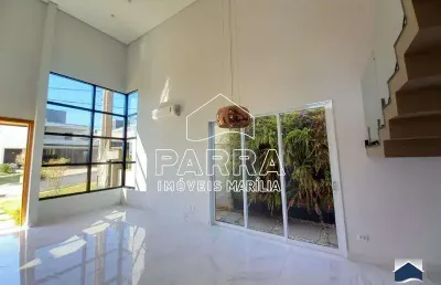 Vende-se residência no cond. garden park - marilia/sp