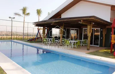 Vende-se terreno no cond. villa flora  ii - marilia/sp