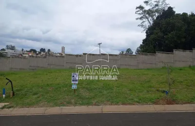 Vende-se terreno no residencial cascata ii - marilia/sp