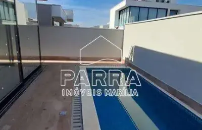 Vende-se residência no cond. terras da fazenda - marilia/sp